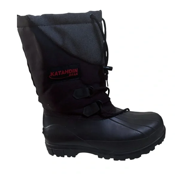 Vintage L.L. Bean Katahdin Gear Men’s Insulated Winter Boots- Made in Canada Chippewa Katahdin L.L.Bean K.I.W Engineer Boots Plain Toe  main image 2